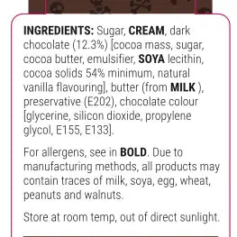 Slab Artisan Fudge - Death By Chocolate Fudge Slab