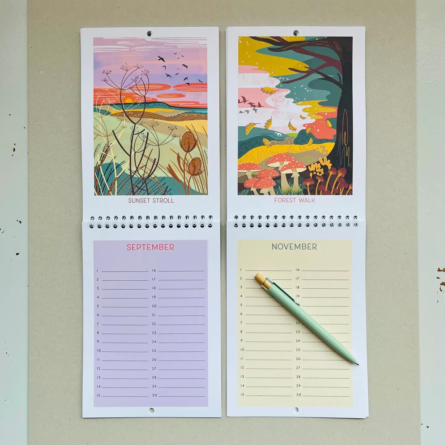 Onneke -  Let's Go Outside - Birthday Calendar