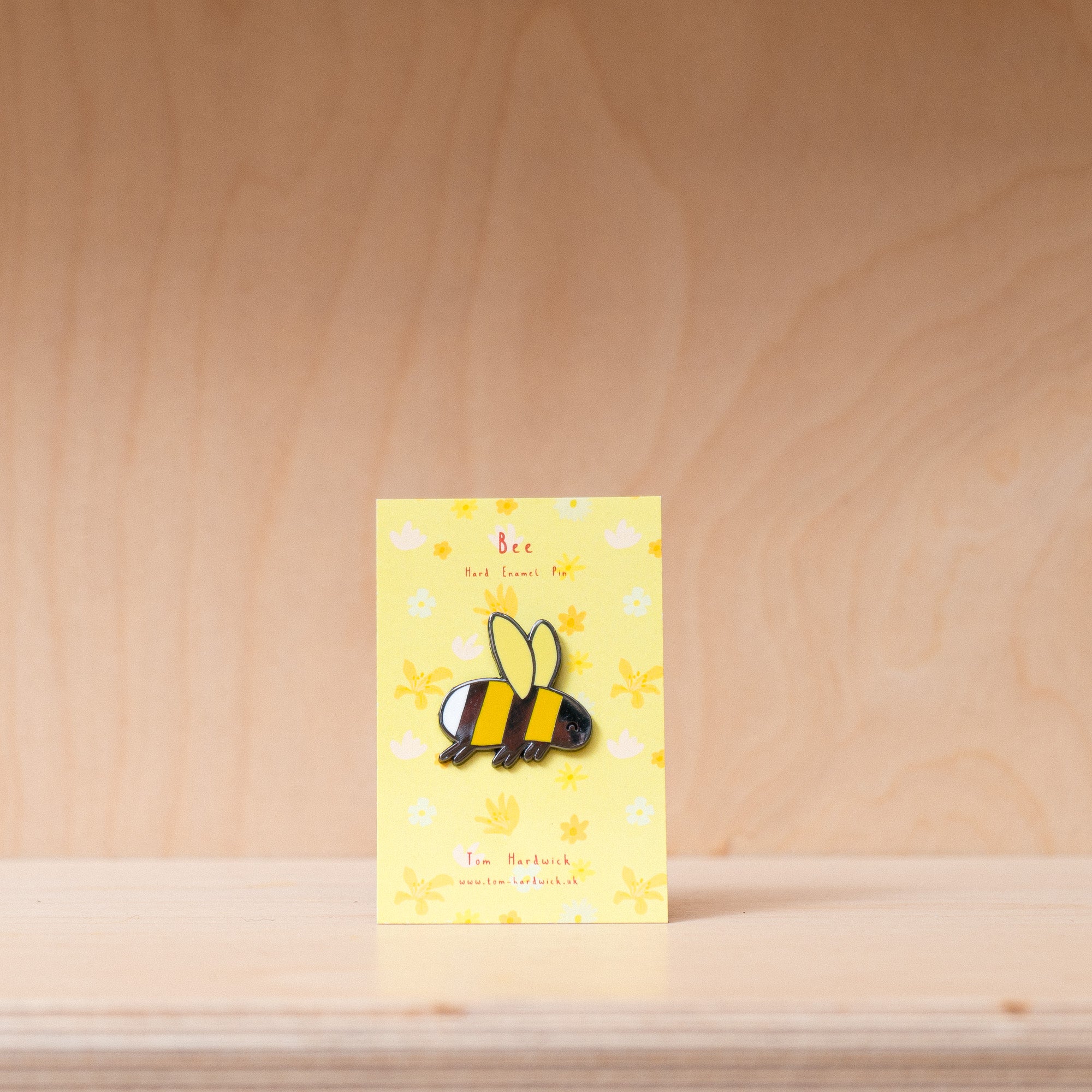 Tom Hardwick Enamel Pin - Bee