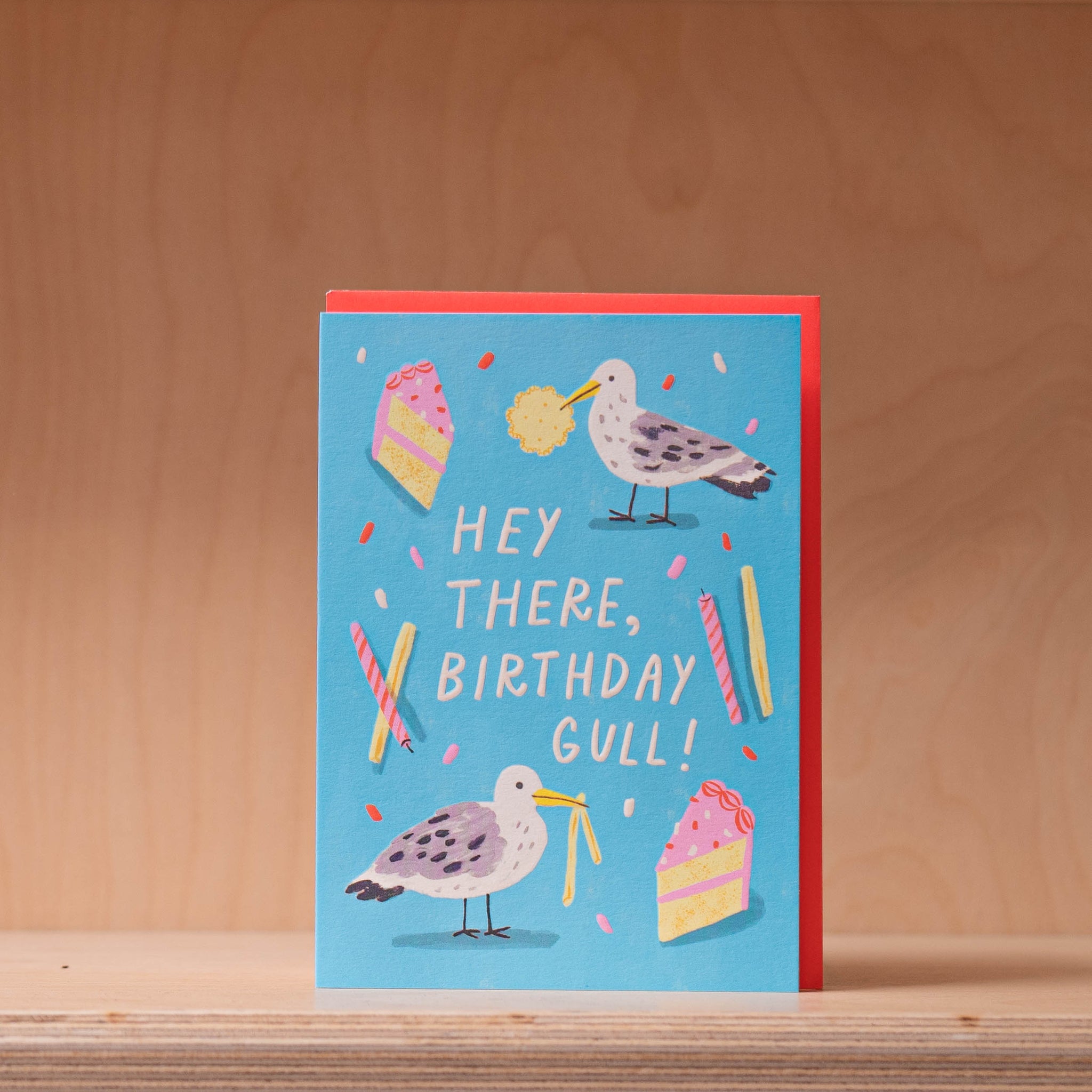 Hey There Birthday Gull - Card