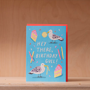 Hey There Birthday Gull - Card