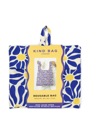 Kind Bag - Medium Reusable Bags - Abstract Flowers