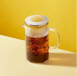 Brew Tea Co Tea Pot for One 400ml - Yellow