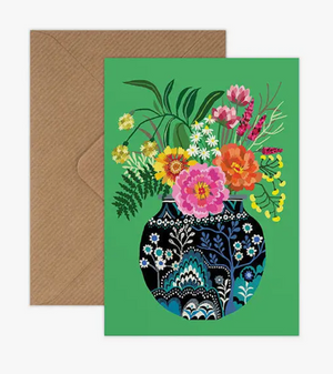 Brie Harrison Fleurs - Greetings Card