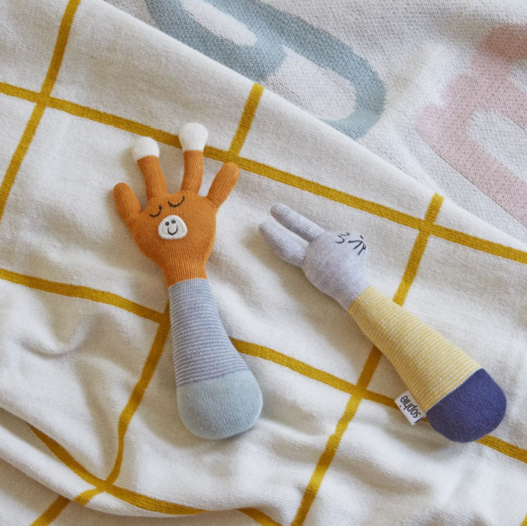 Sophie Home - Baby Rattle Toy - Rabbit