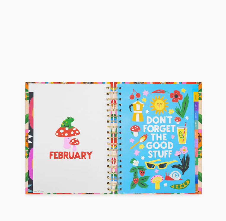 Ban.do 17 Month Hardback Planner- Cherry Bomb