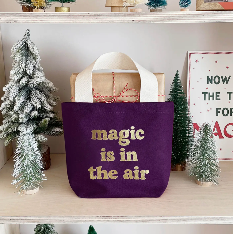 Alphabet Bags Little Canvas Bag - Magic is in the Air