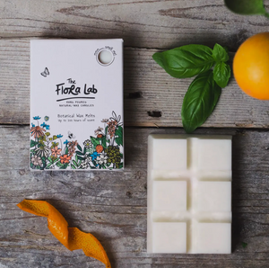 The Flora Lab Sicilian Sunbeam Wax Melt Bar - Neroli Mandarin Basil