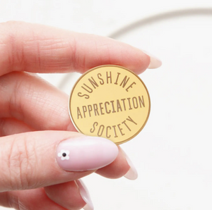 Alphabet Bags - Sunshine Appreciation Enamel Pin