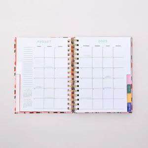 Ban.do 17 Month Medium Hardback Planner- Blue Floral