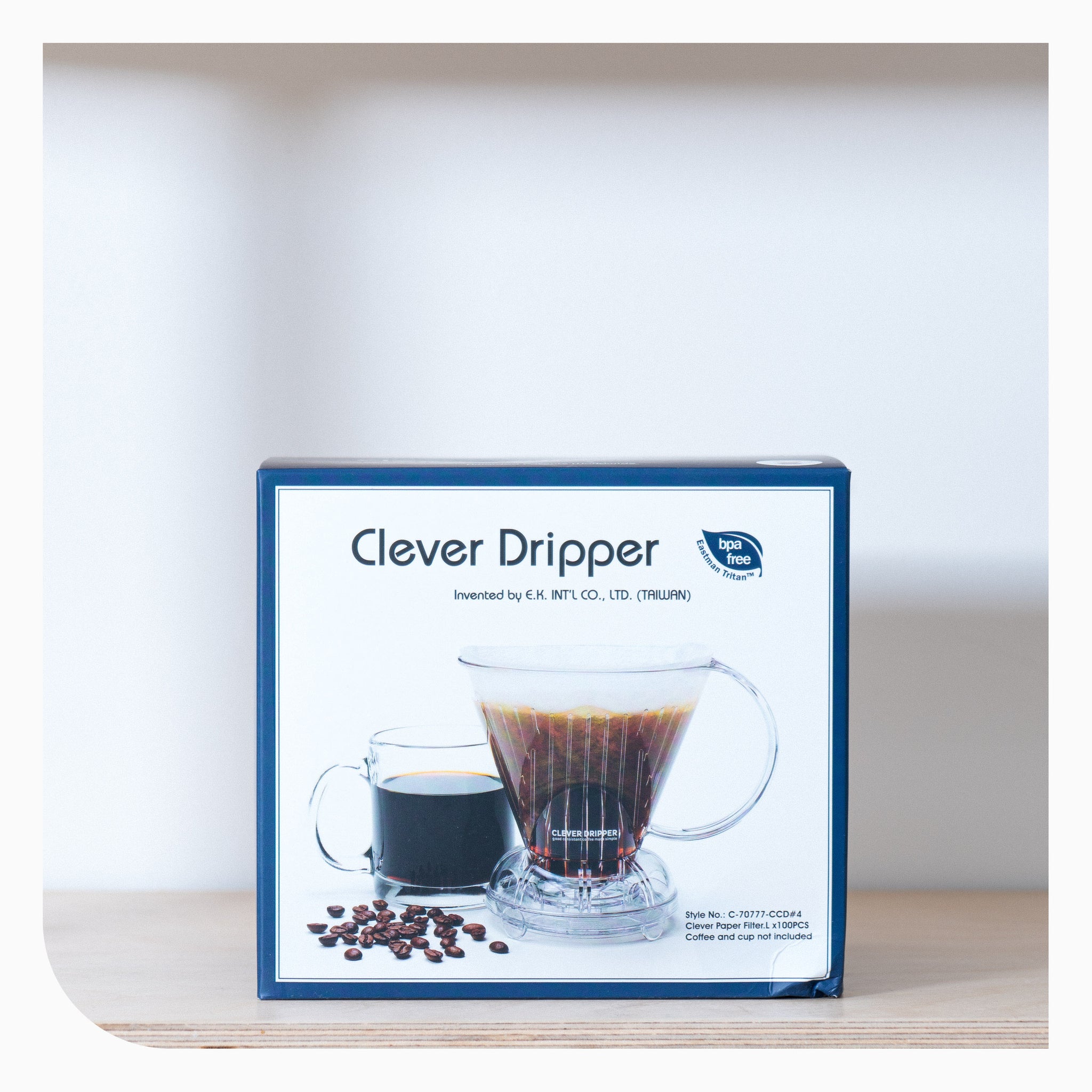 Clever Dripper Coffee Brewer with Filter Papers