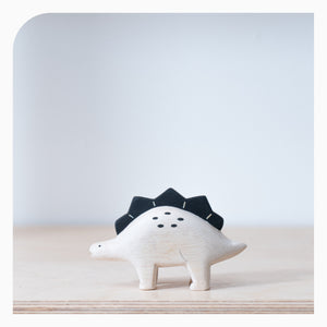 T-Lab 'PolePole' Wooden Toy - Stegosaurus