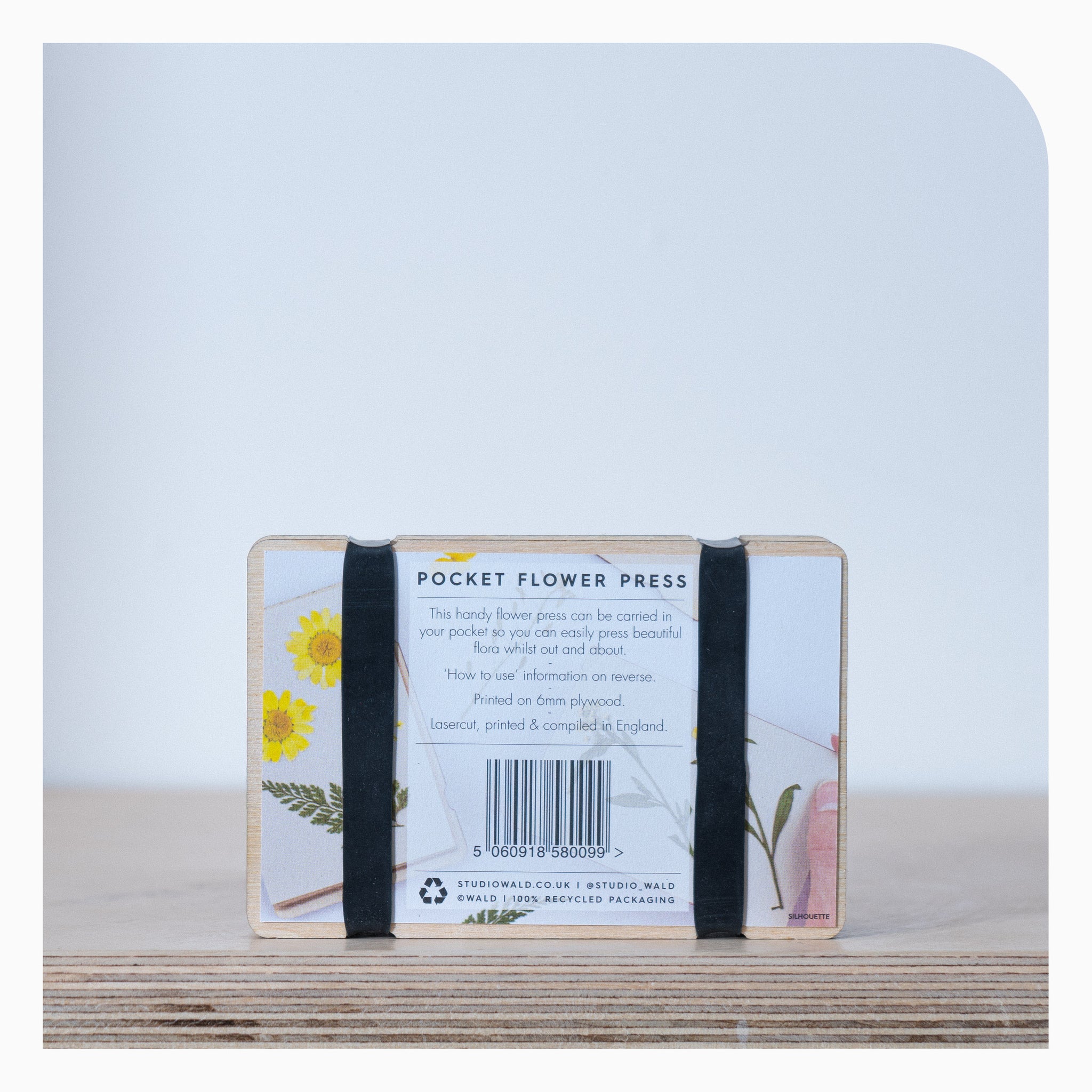 Studio Wald Pocket Flower Press - Silhouette