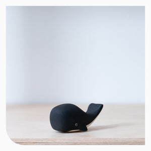 T-Lab 'PolePole' Wooden Toy - Whale