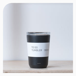 Kinto Re-usable Takeaway Cup - 360ml Black