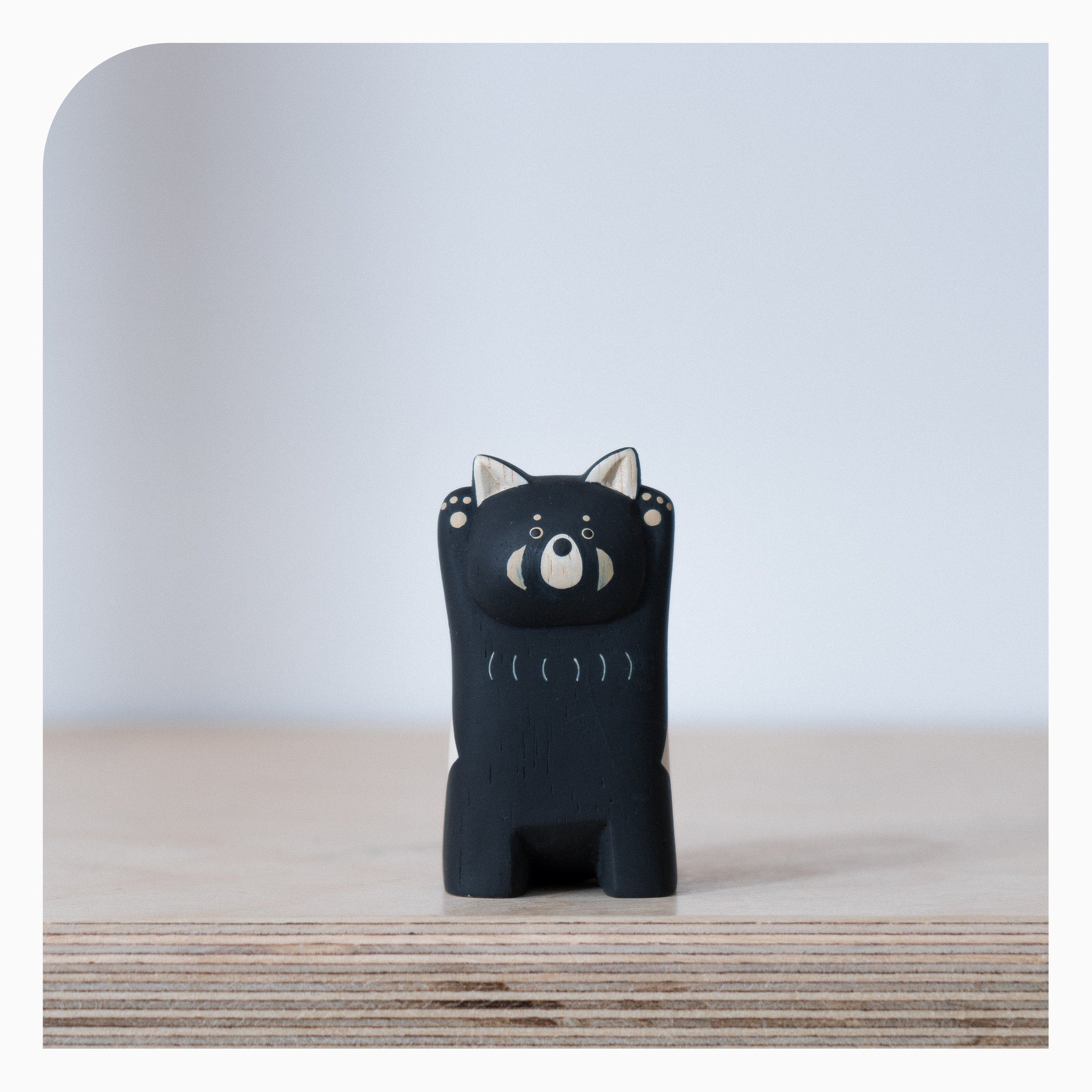 PolePole Wooden Toy - Red Panda