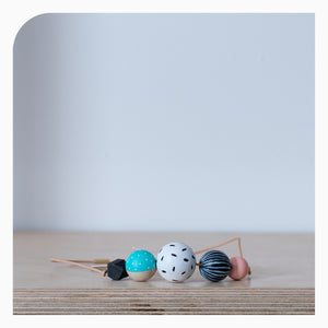 Stella and Wolf Modern Retro Necklace