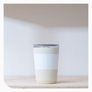 Kinto Re-usable Takeaway Cup - 360ml Chalky White