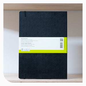 Moleskin Hardcover Notebook A4 Plain - Black