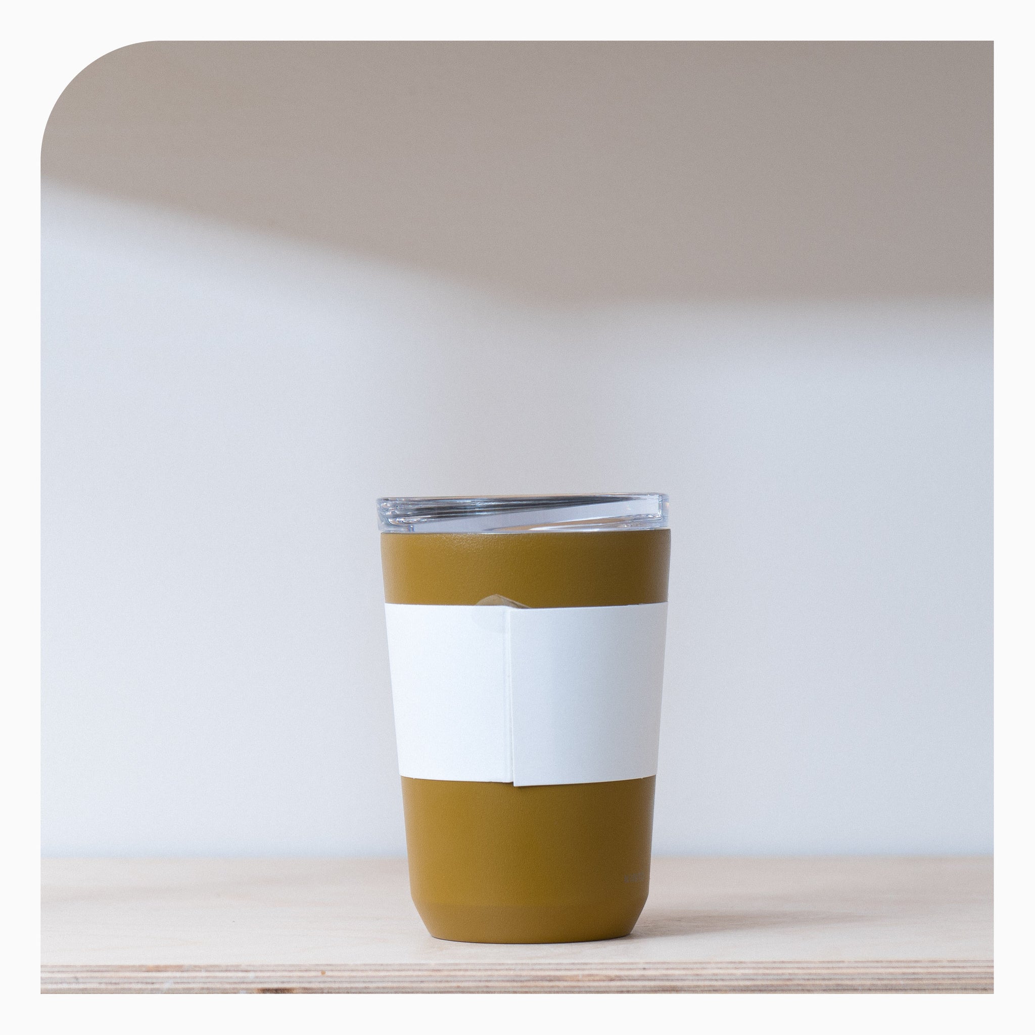 Kinto Re-usable Takeaway Cup - 360ml Mustard