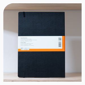 Moleskin Hardcover Notebook A4 Ruled - Black