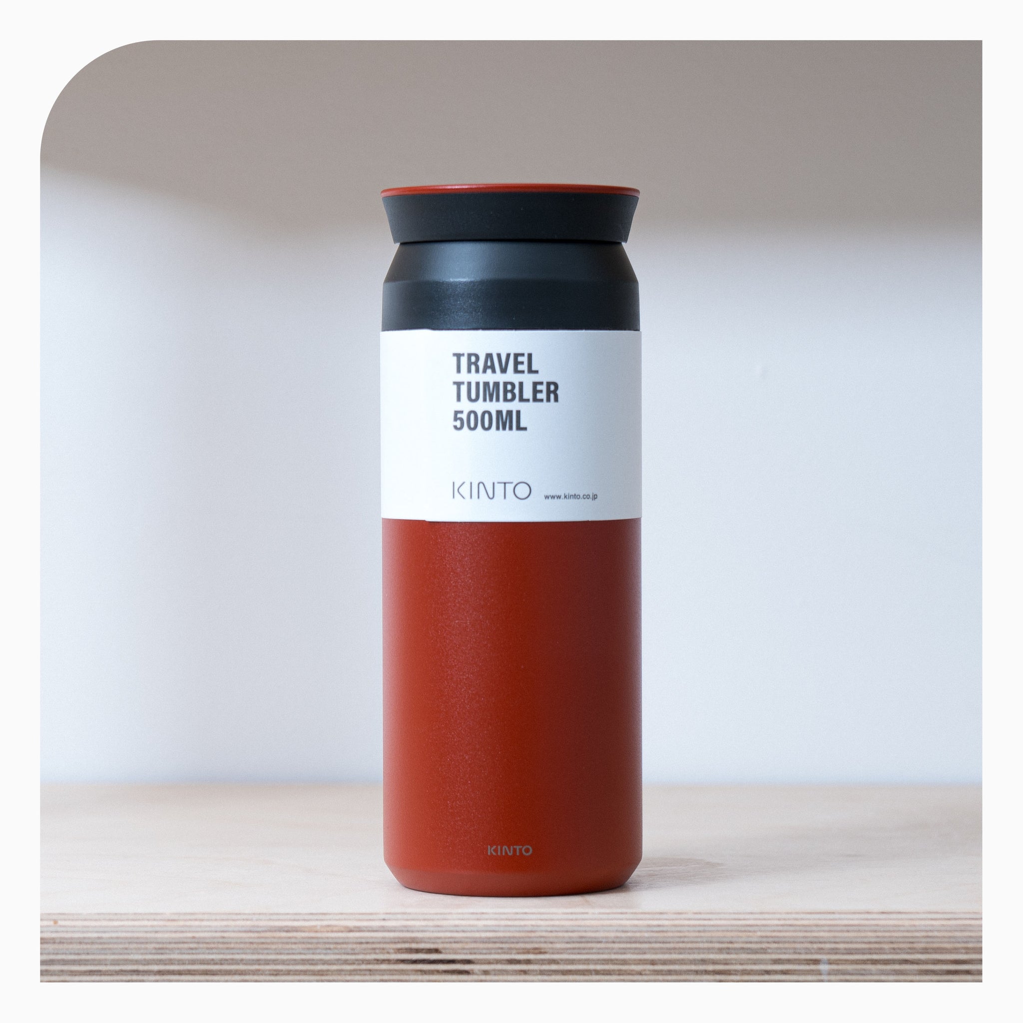 Kinto 500ml Takeaway Flask - Red