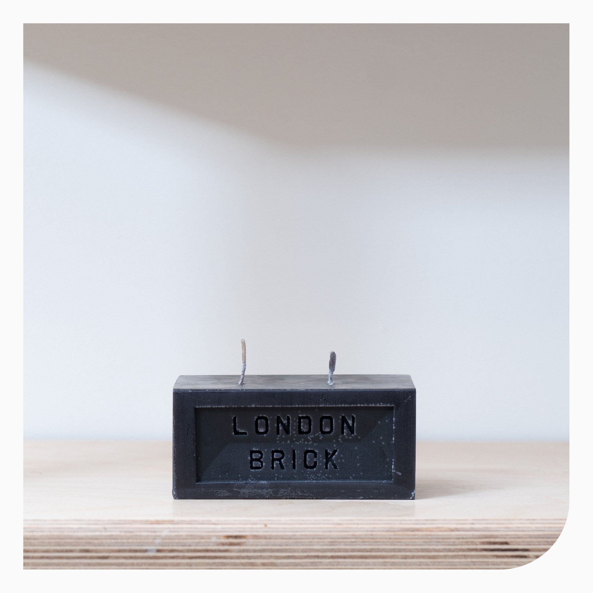 Brick Sixty London Candle - Smoked Coal