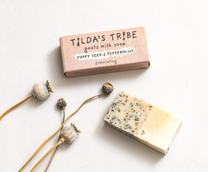 Tilda's Tribe Poppyseed & Peppermint Soap 50g
