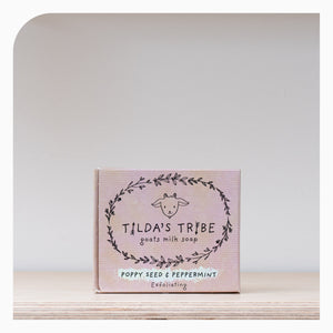 Tilda's Tribe Poppyseed & Peppermint Soap 100g