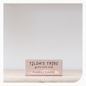Tilda's Tribe Mandarin & Cinnamon Soap 50g