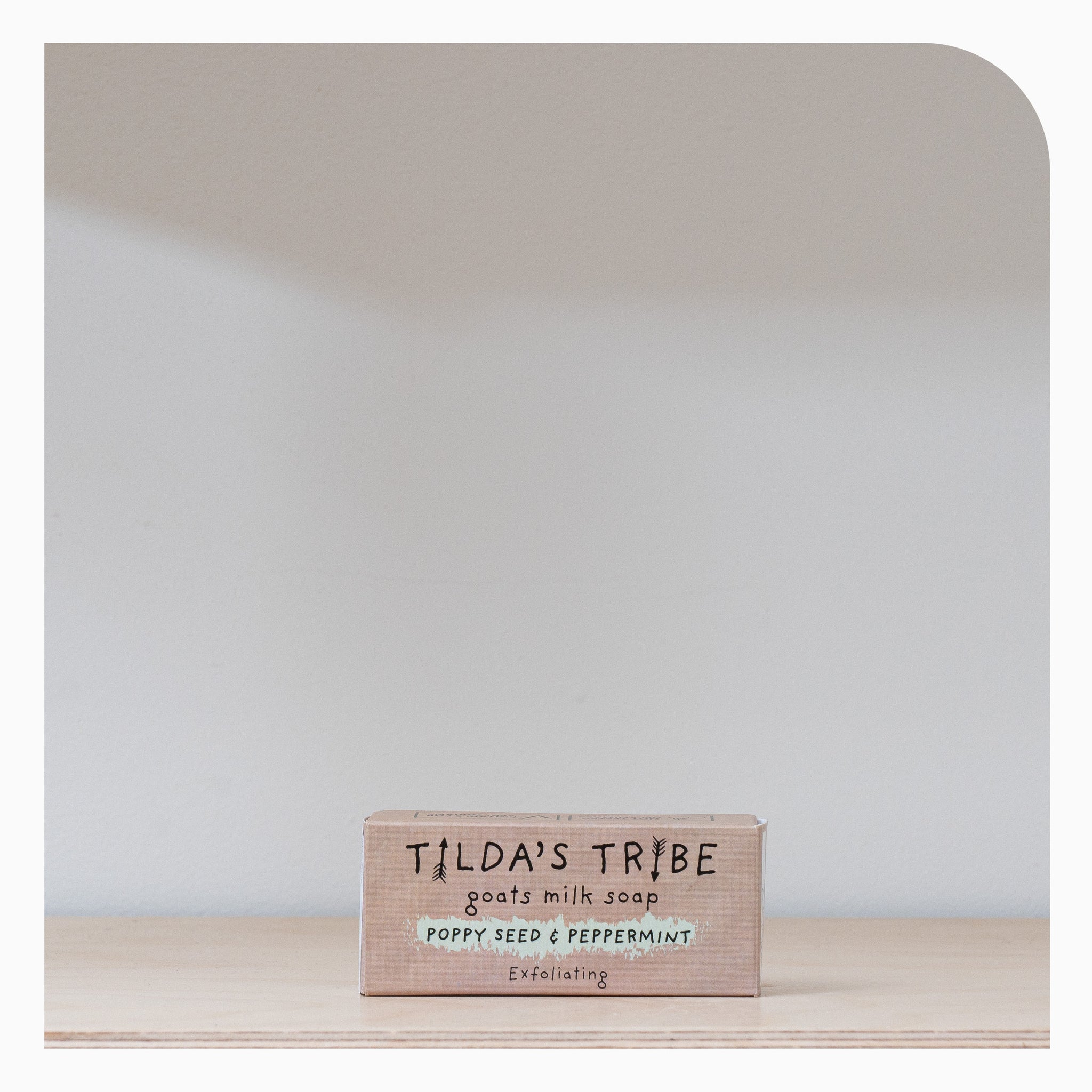 Tilda's Tribe Poppyseed & Peppermint Soap 50g