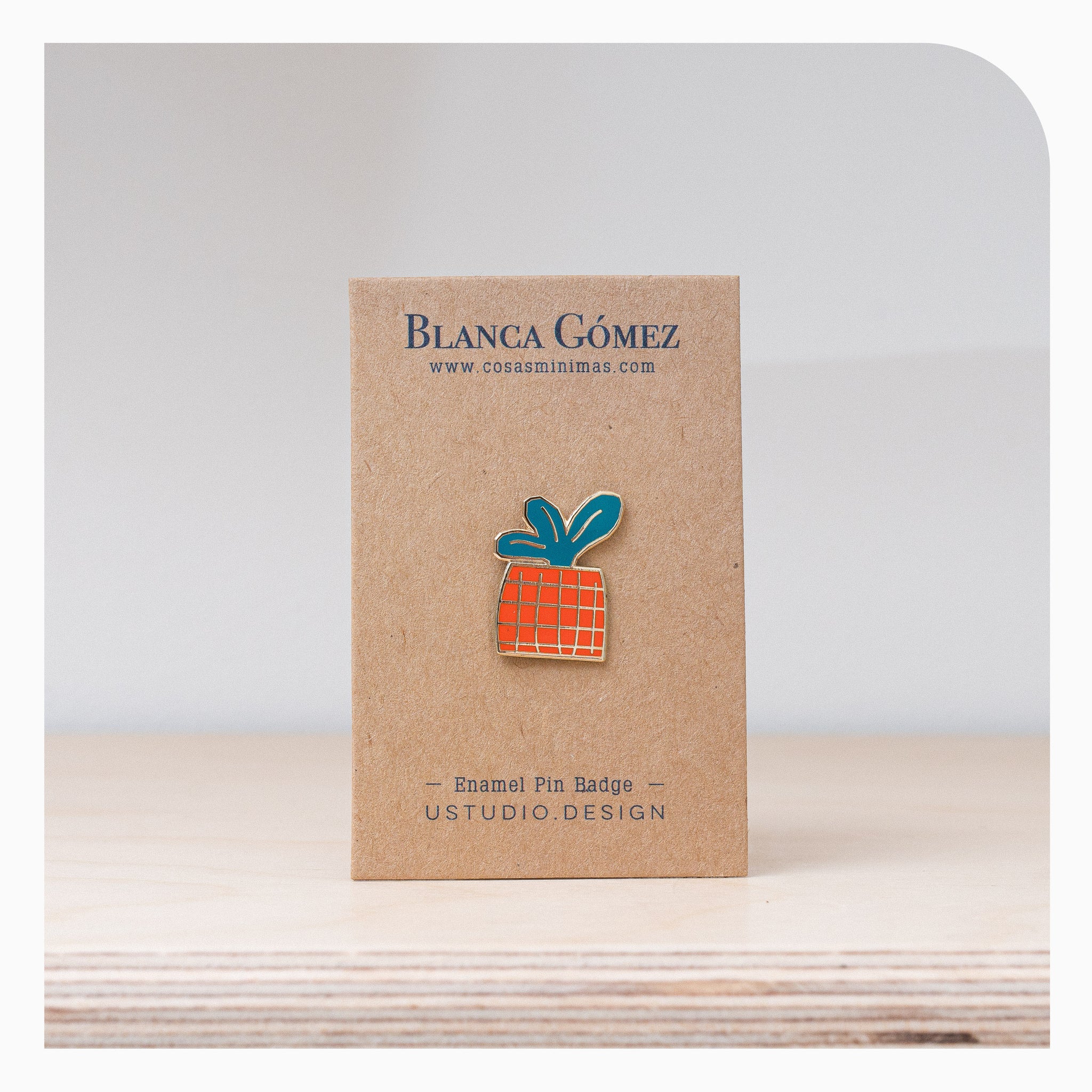 Blanca Gomez Pin Badge- Little Plants
