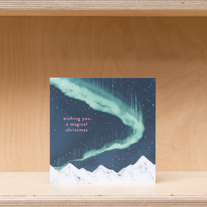 Charis Raine Greetings Card - Magical Christmas Skies
