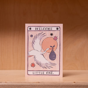 Sister Paper Co. Stork New Baby Card