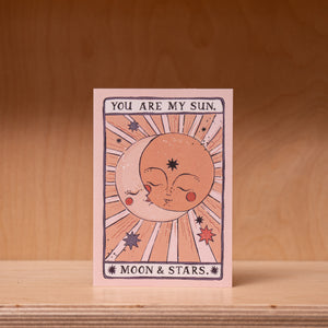 Sister Paper Co. Sun, Moons & Stars Card