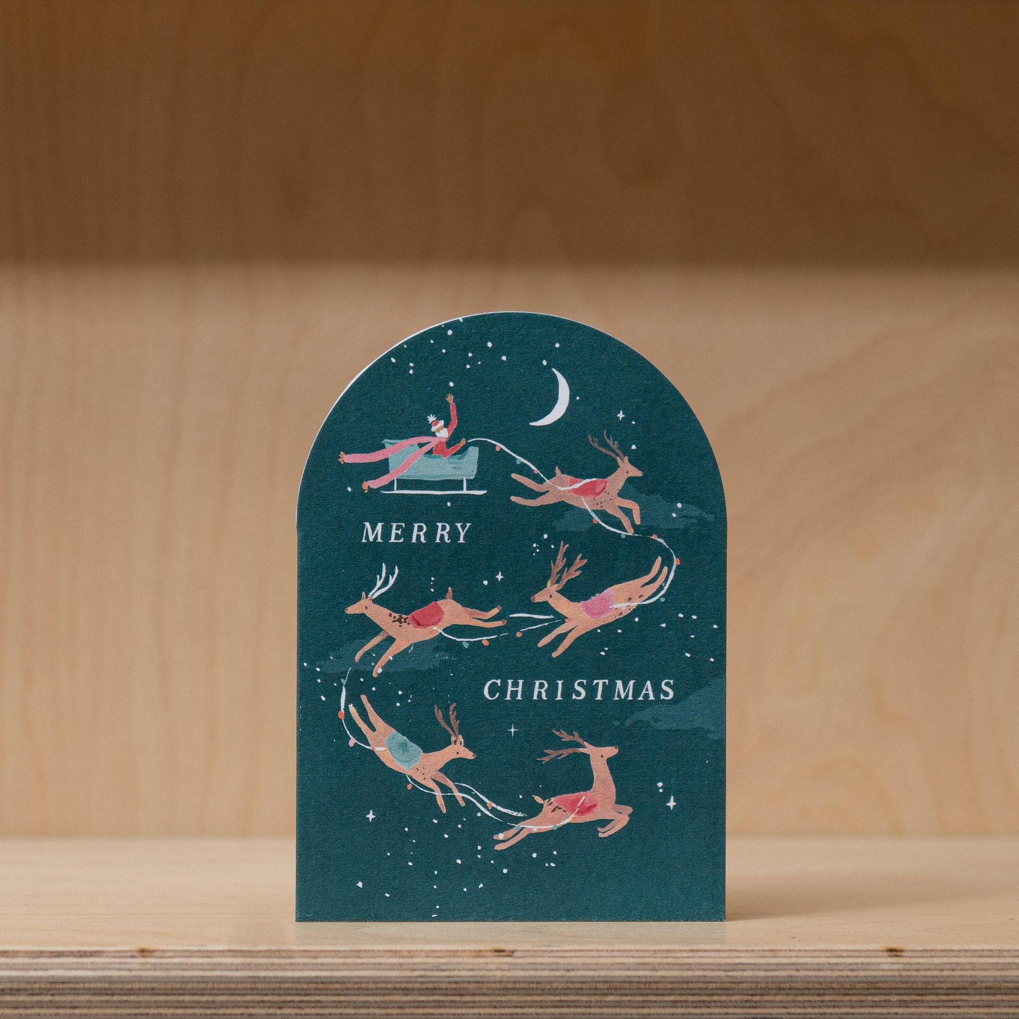Sister Paper Co. Reindeer Christmas Card